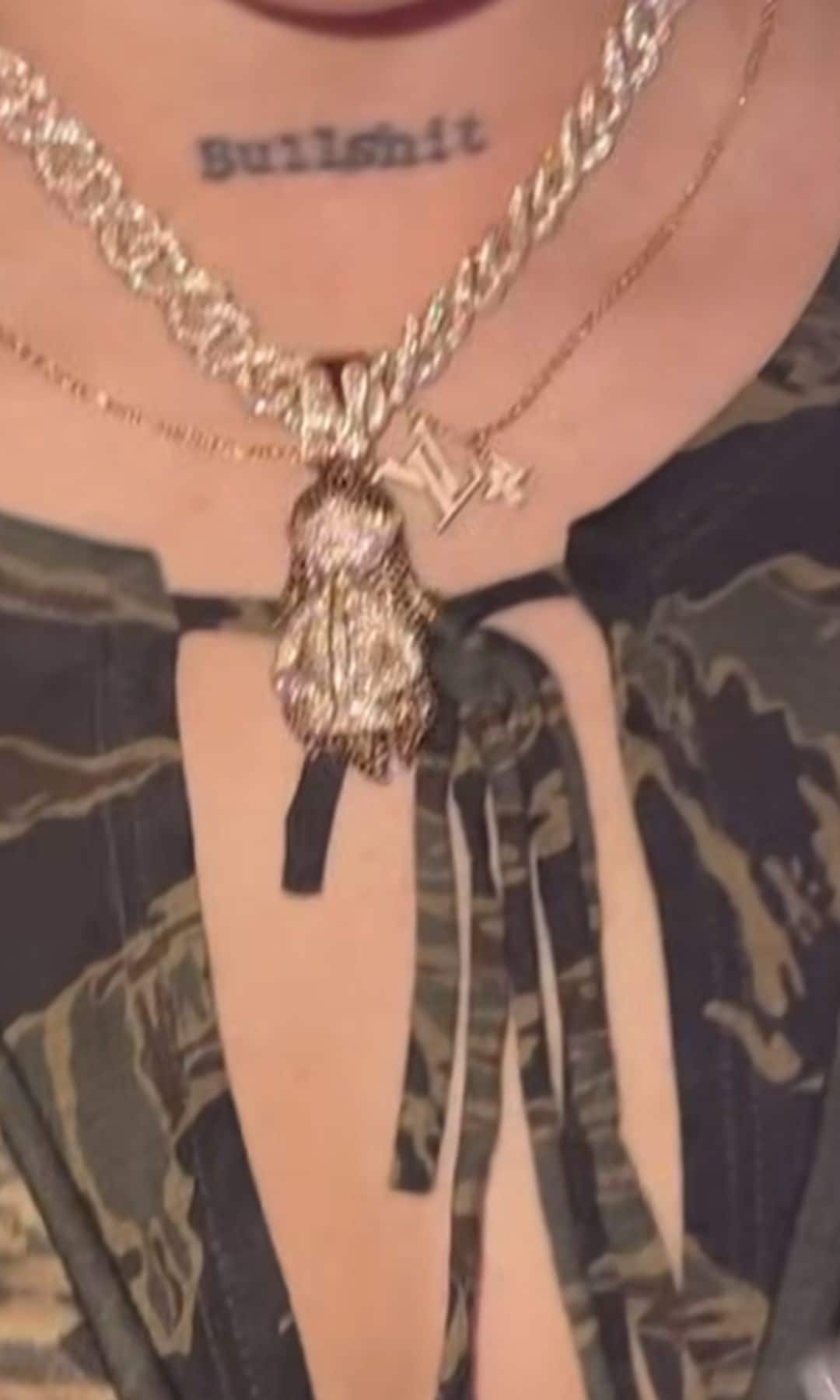 A detalle: así es el collar que Nicki Nicole lució en su festejo junto a Lamine.