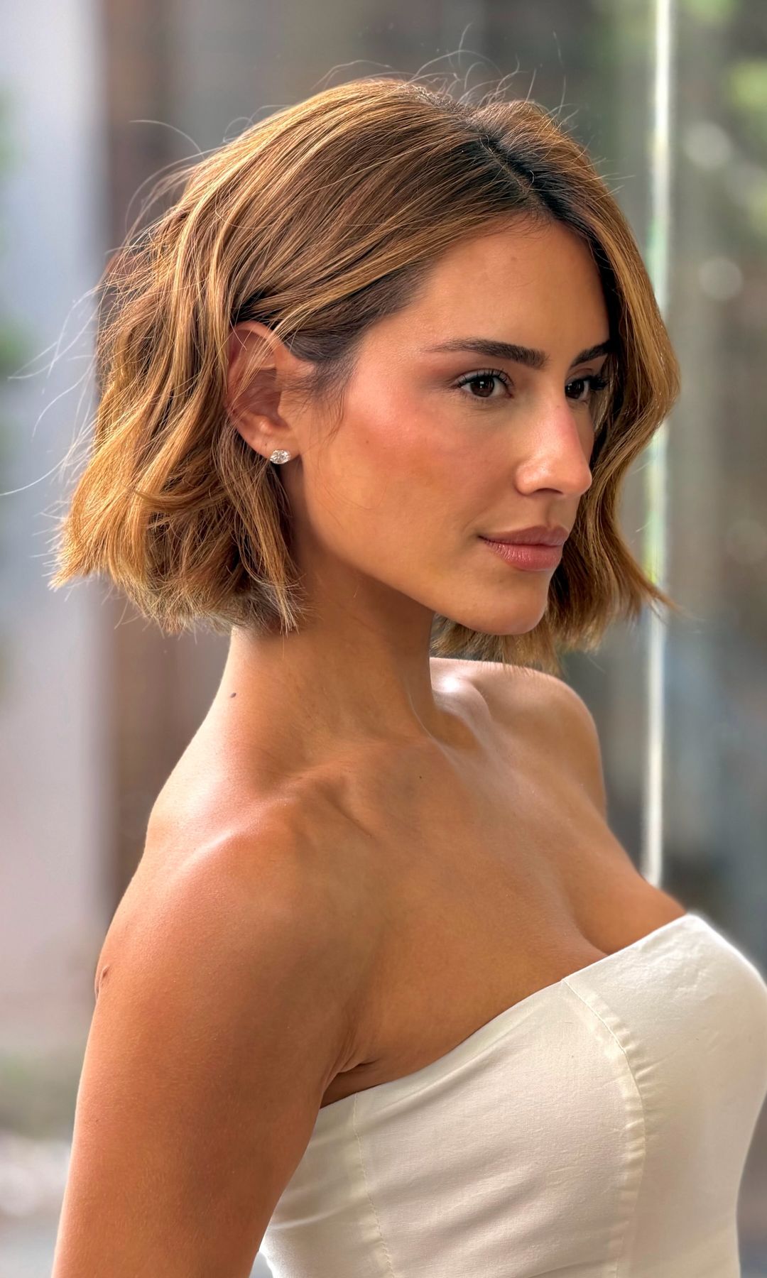 Corte de pelo corto de mujer