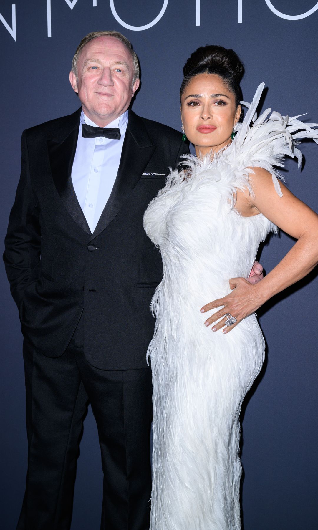 François-Henri Pinault y Salma Hayek