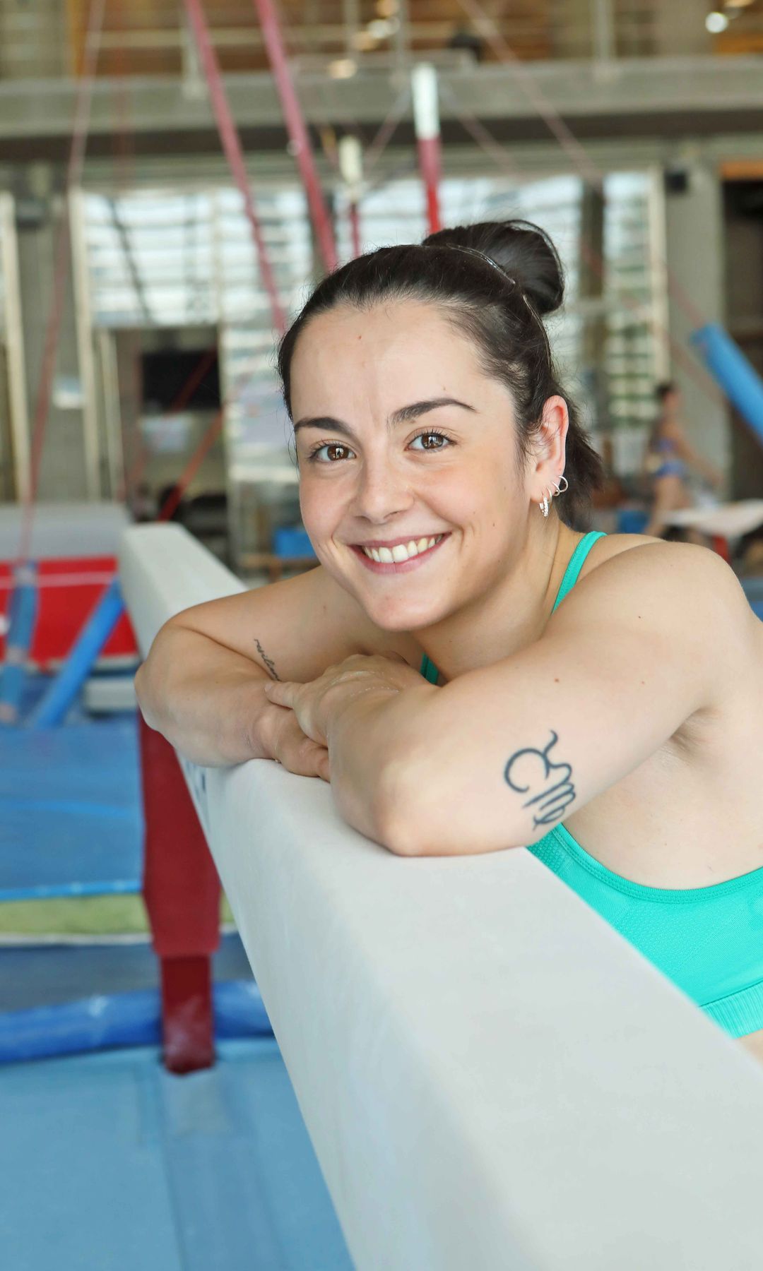 Ana Pérez en el Centro de Alto Rendimiento de Madrid