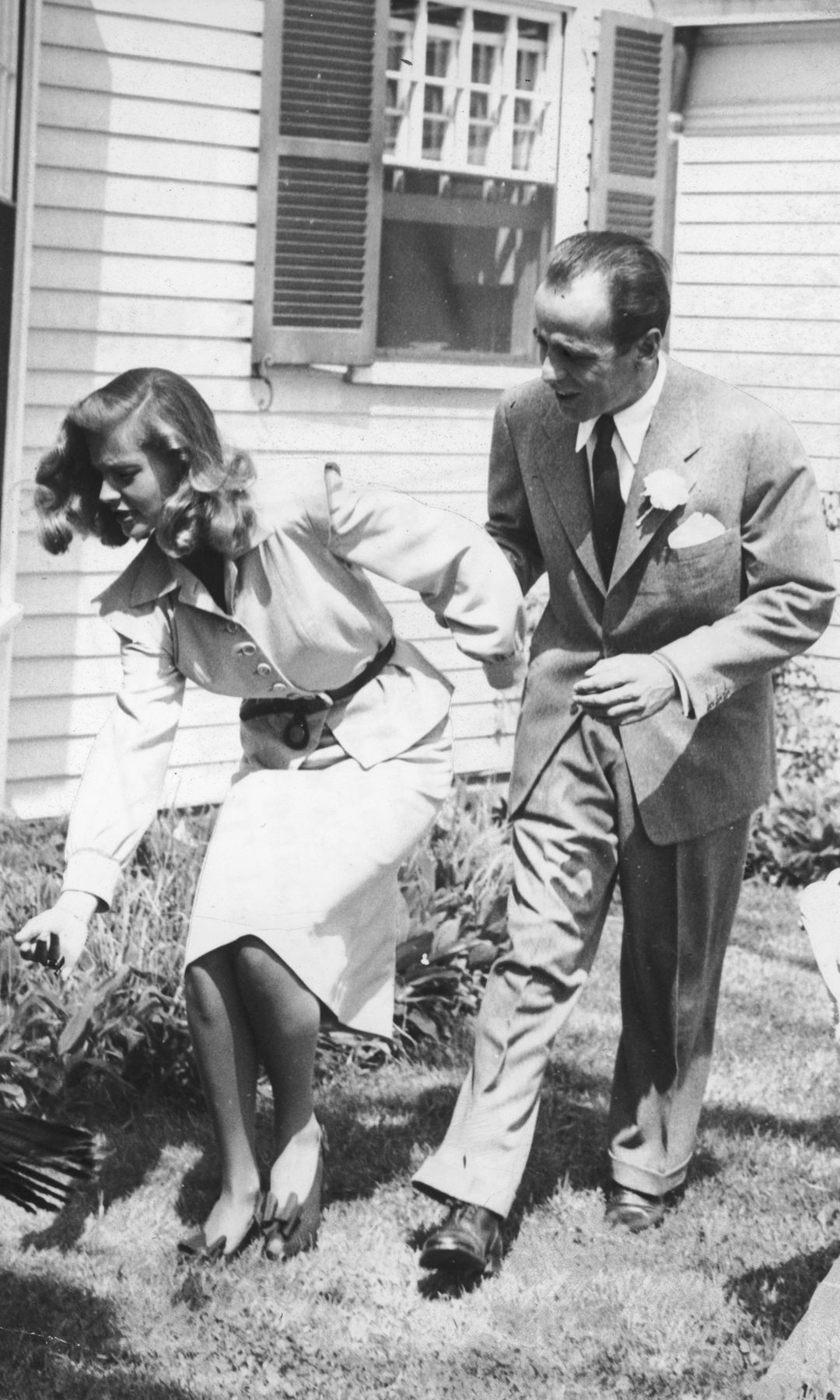 Humphrey Bogart y Lauren Bacall