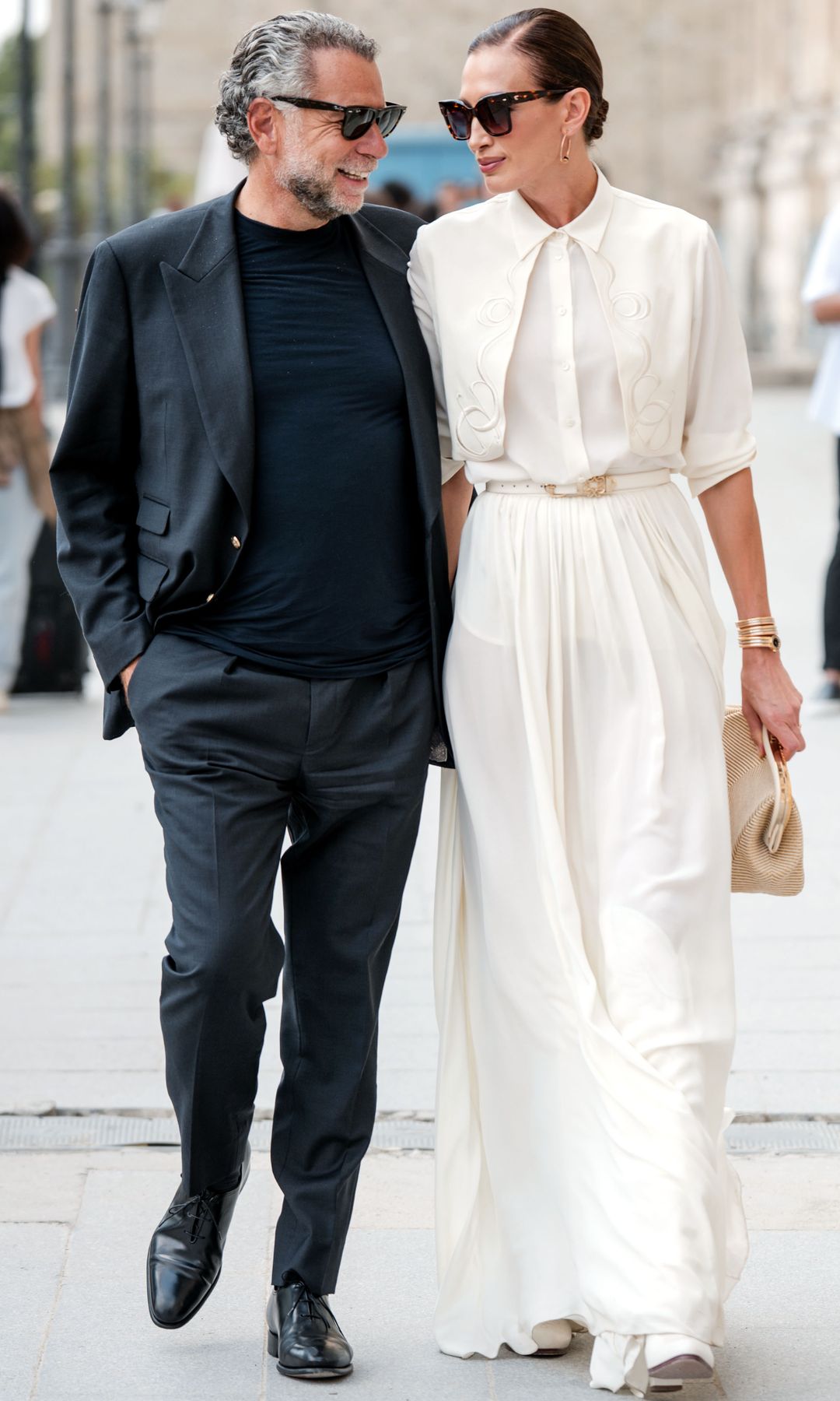 Nieves Alvarez y Bill Saad, marcando presencia en París 