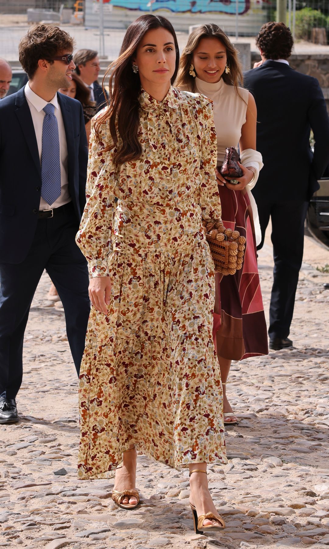 Sassa de Osma en la boda de Lucía Entrecanales y Laszlo Bene