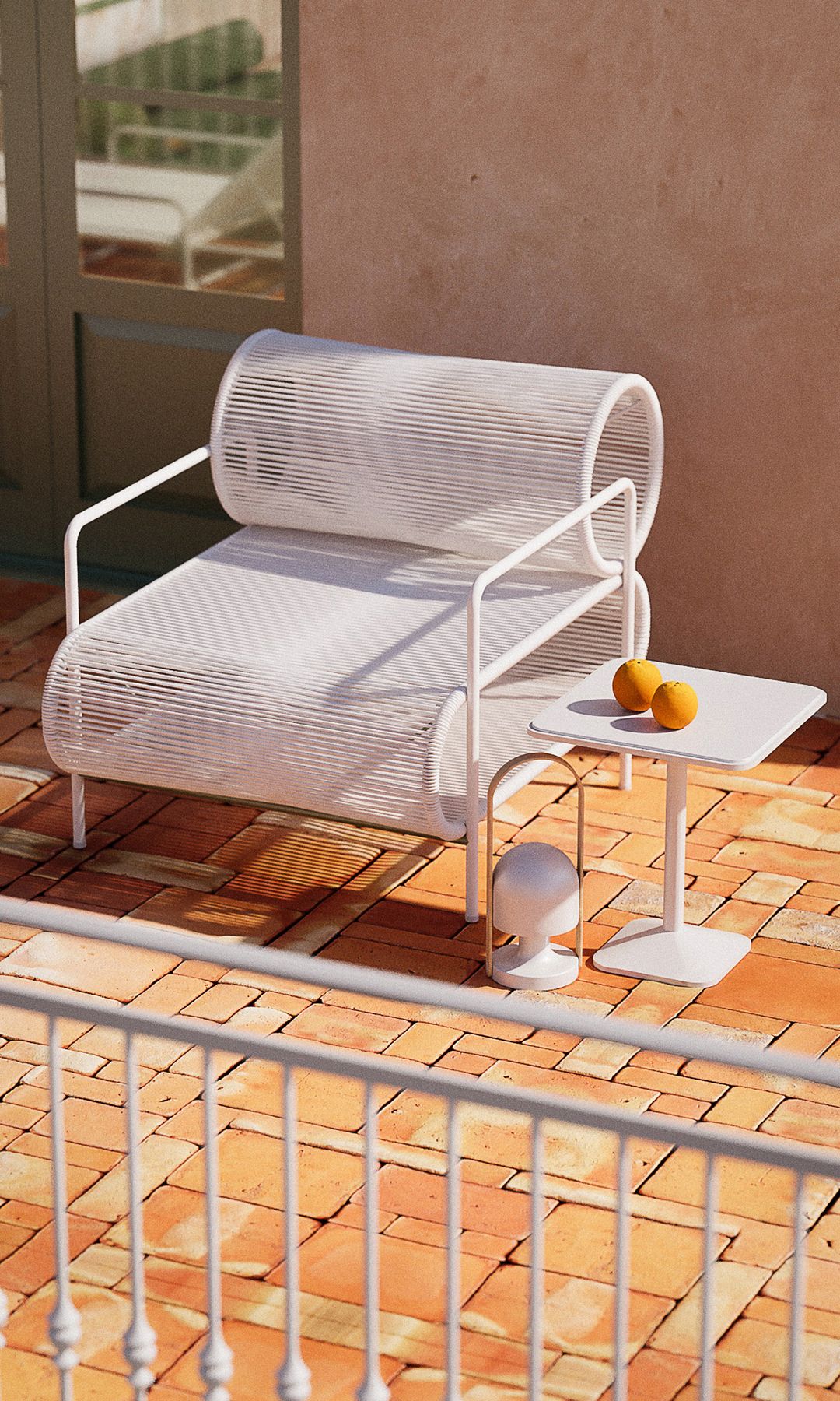 Muebles ligeros para la terraza