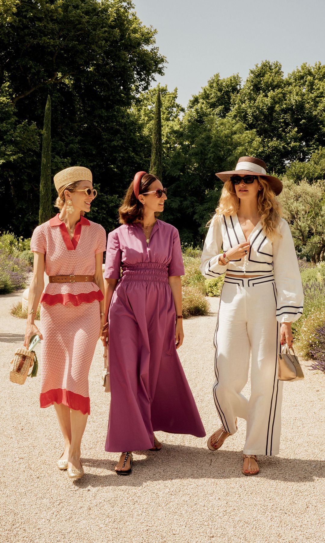 Tatiana de Nicolay, Ilaria de Moustier y Sveva Clavarino
