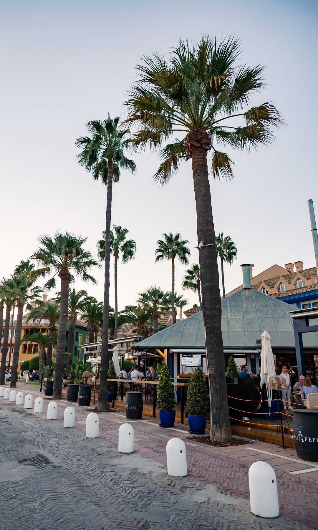 Restaurante en la marina de Sotogrande, Cádiz