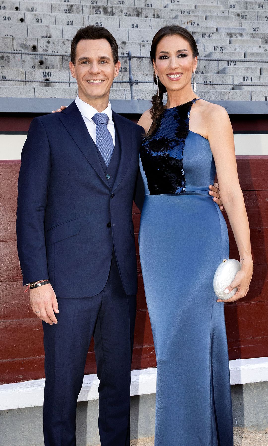 Patricia Pardo y a Christian Gálvez en la última edición de los 'Beef Awards' que celebró 'Provacuno' el pasado miércoles 24 de junio en Madrid