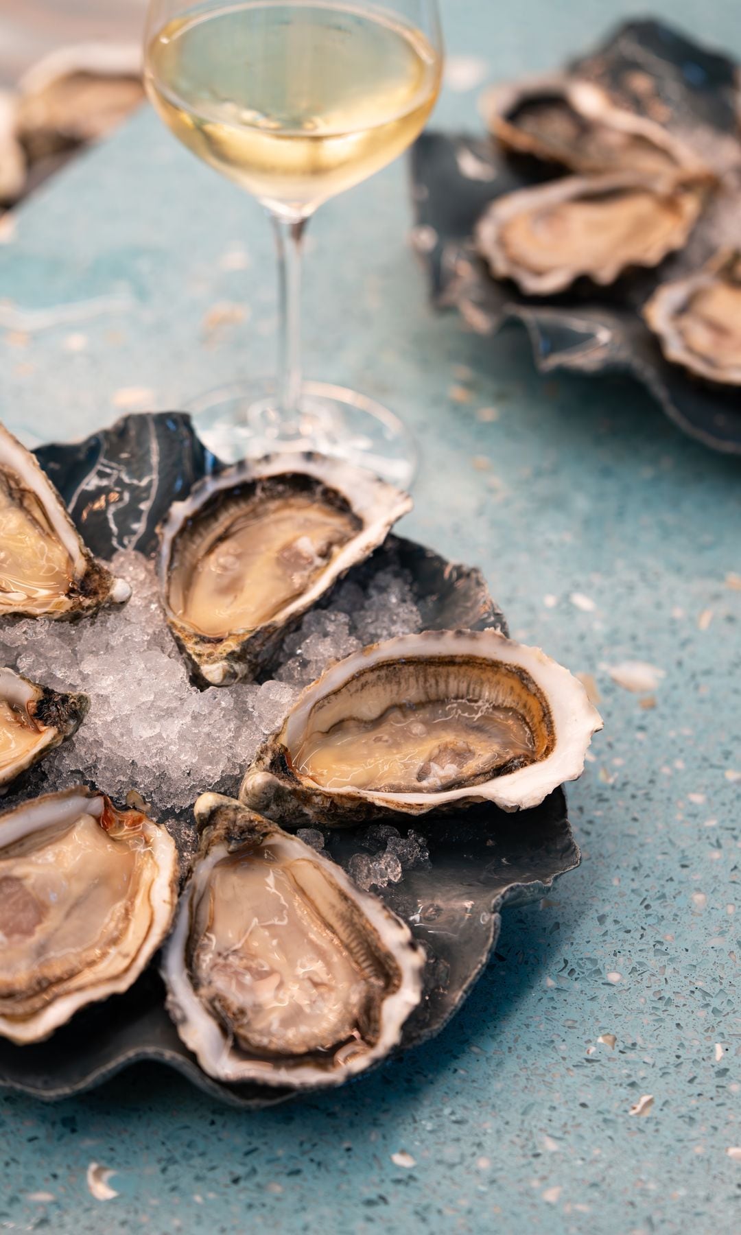 Ostras y vino Bernabéu Market