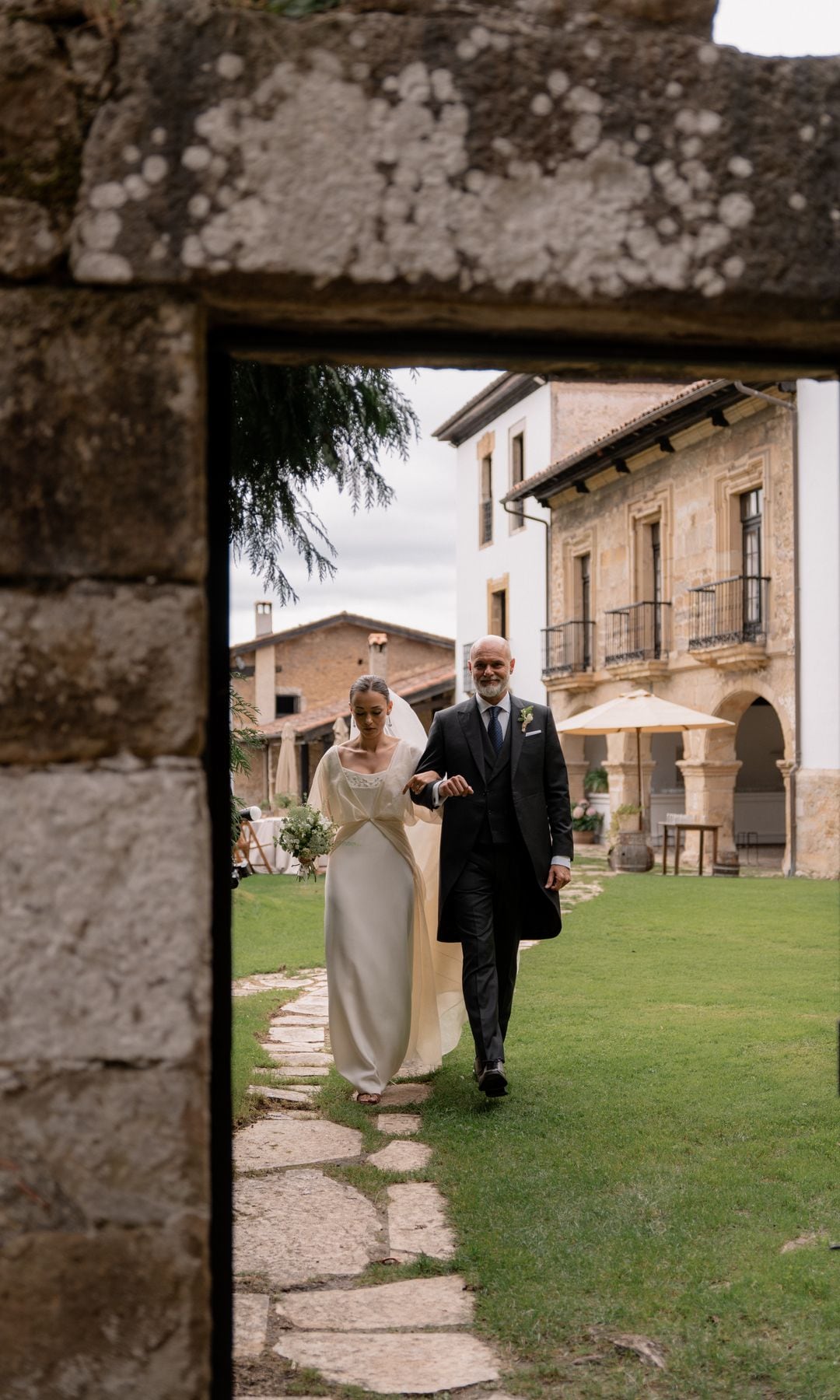 Padre de la novia en la boda