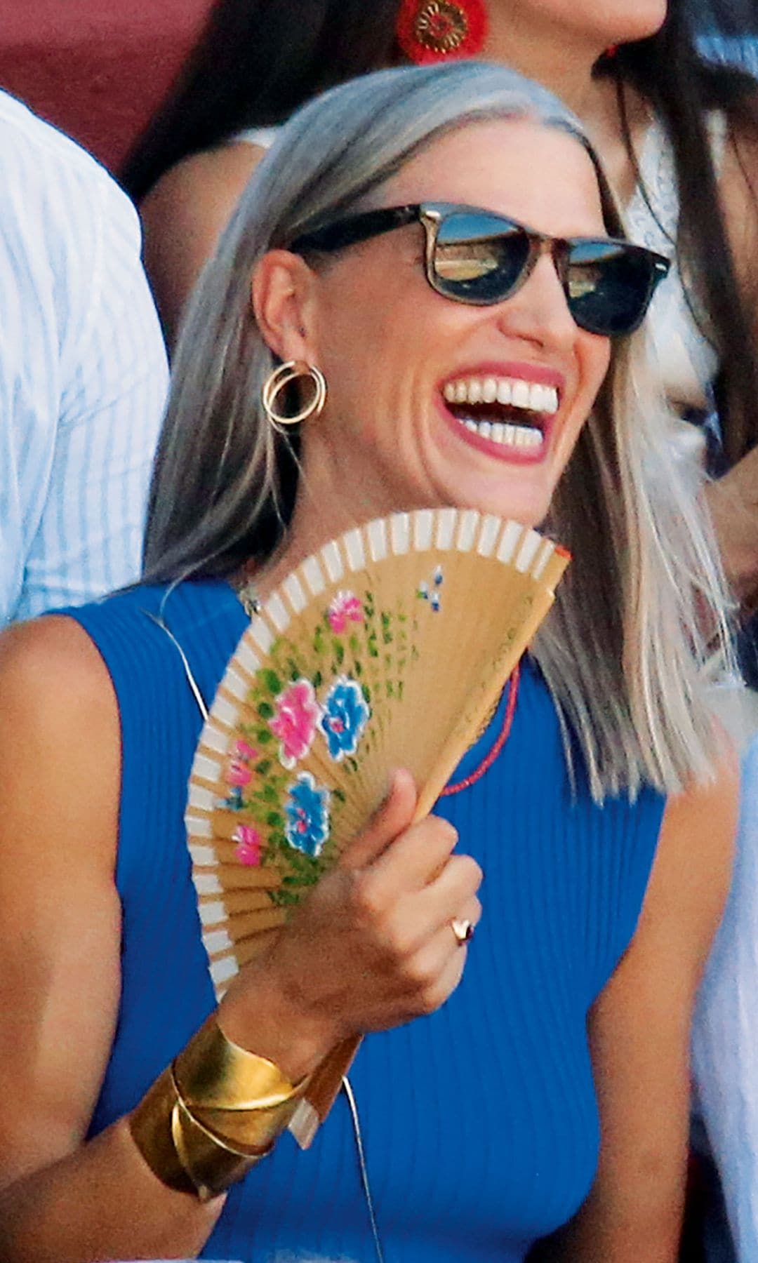 Laura Sánchez en la plaza de toros