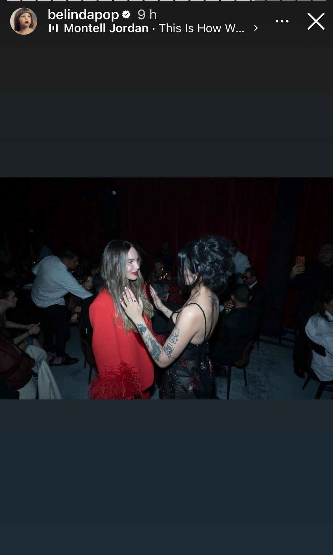 Belinda y Cazzu parecían estar pasando un buen momento, lejos de las especulaciones. 