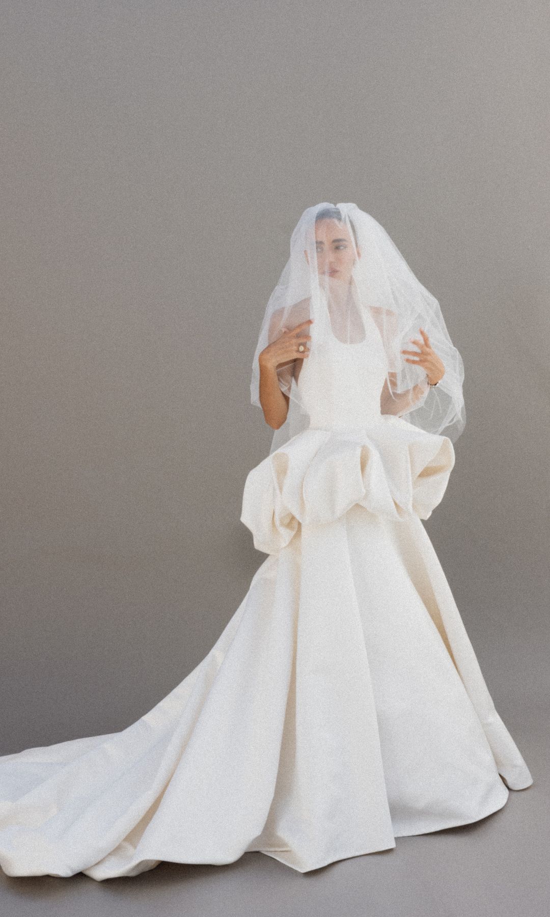 El vestido de novia de Natichu Alcántara para su boda en Málaga, un diseño de Baro Lucas