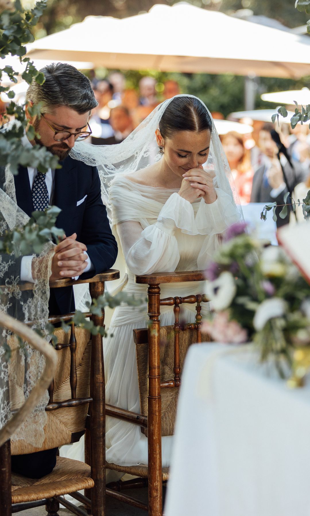 Boda religiosa viral rito velación
