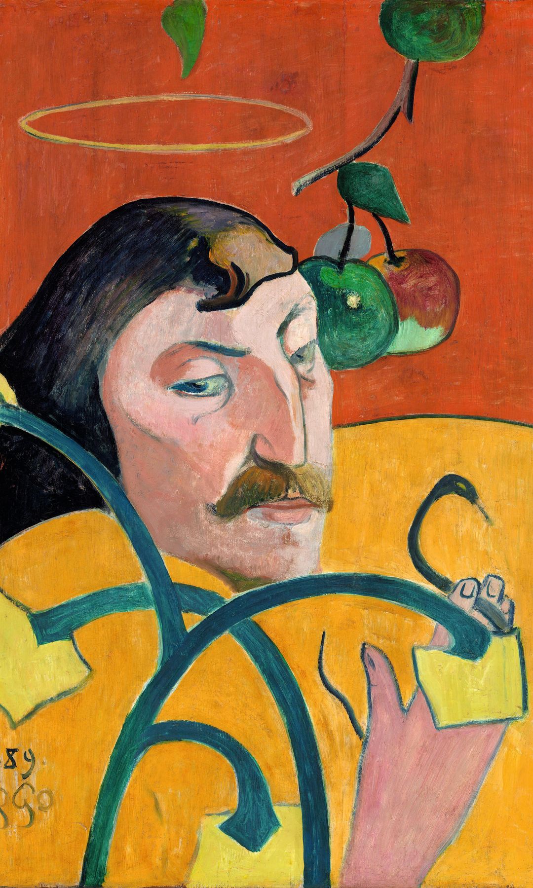 Autorretrato, 1889. Paul Gauguin