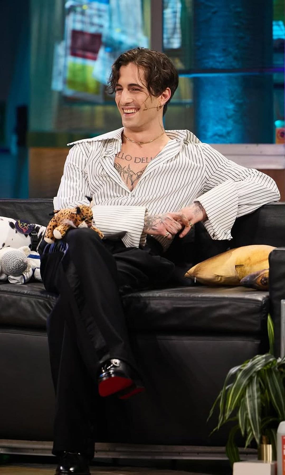 Damiano David, cantante de Måneskin, se sincera en La Revuelta… y se arma la locura