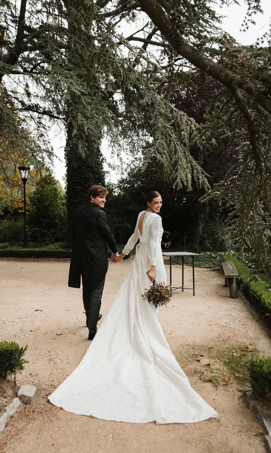 Boda en otoño en Madrid