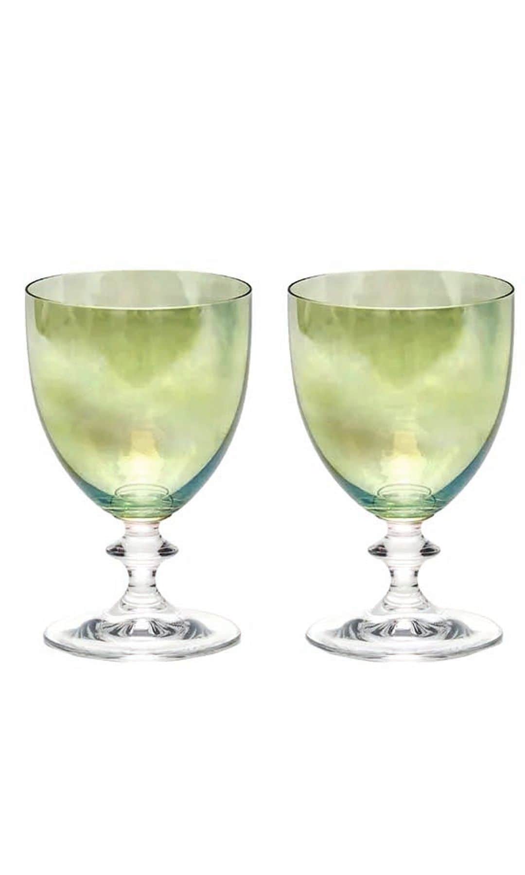 Conjunto de dos vasos de agua,
de Luisa Beccaria (113 €).