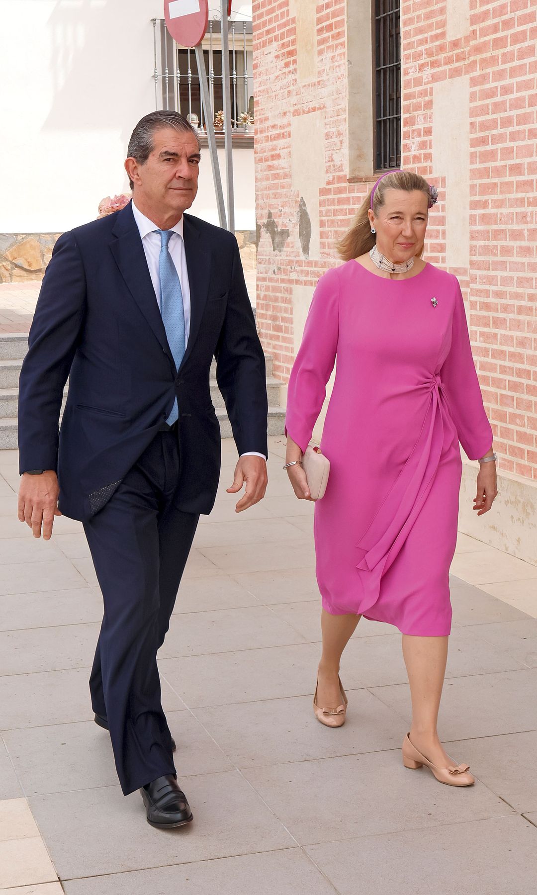 Cristina de Borbón-Dos Sicilias con su marido, Pedro López-Quesada