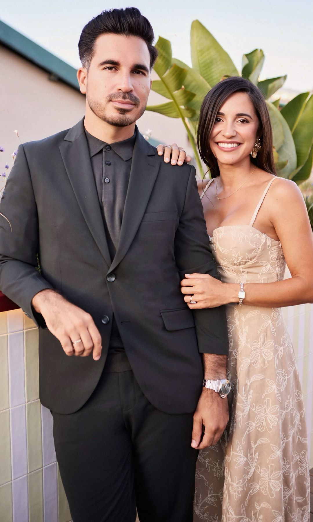 Un retrato del escritor junto a su mujer, Just Coco