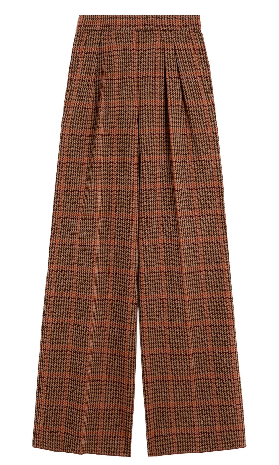Pantalón príncipe de Gales (595 €), de Max Mara