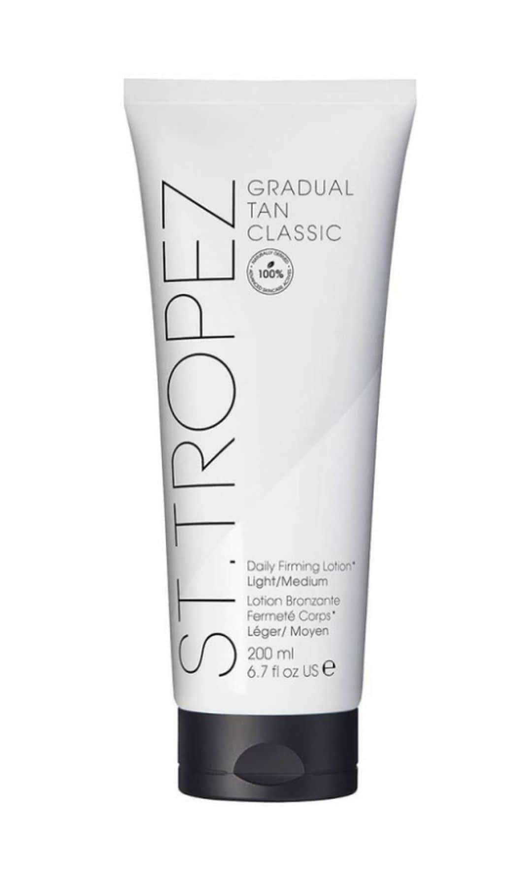 Autobronceador gradual para piel clara 'Gradual Tan Classic Body Lotion', de ST. Tropez (rebajado de 21,01 a 6,30 euros en Isolée)