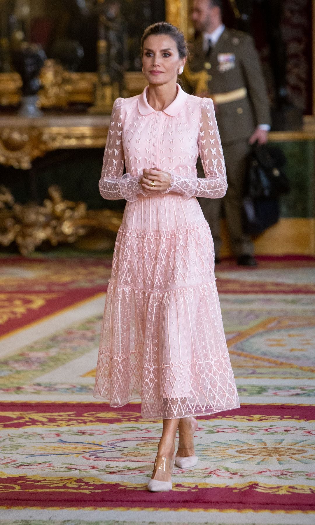 La reina Letizia en octubre de 2019La reina Letizia en octubre de 2019