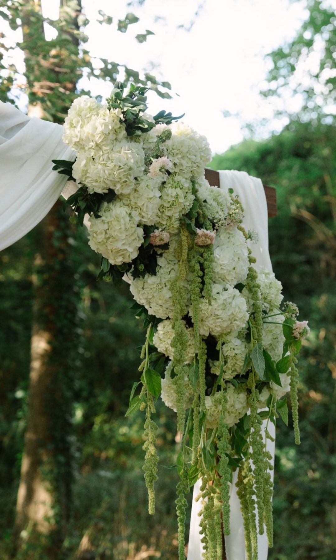 Flores de otoño para decoración de bodas amaranthus