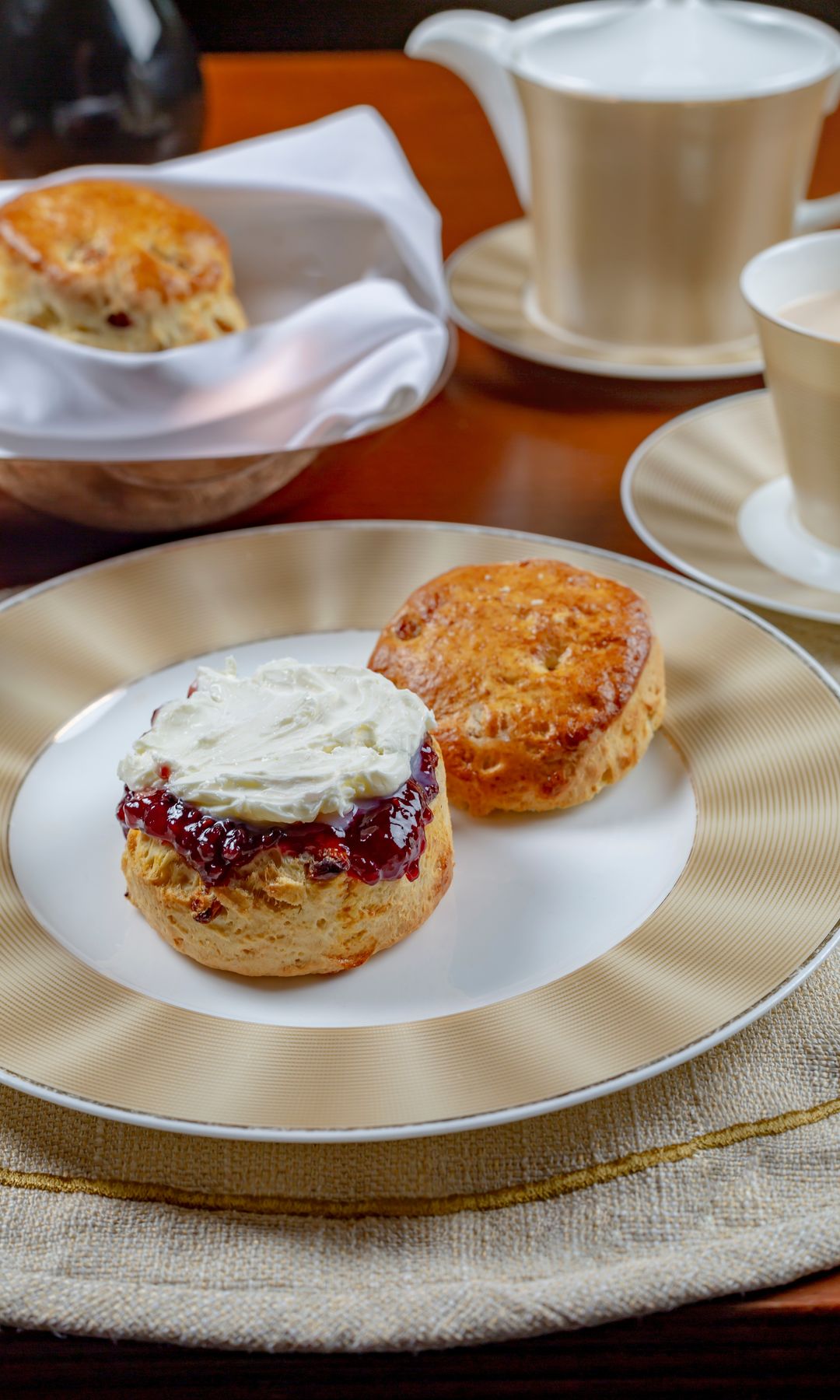 Scones con crema, Inglaterra