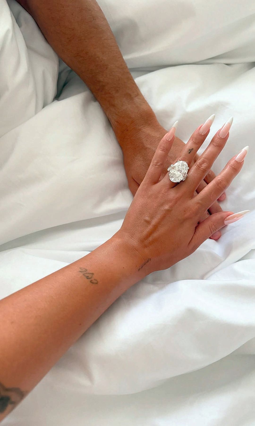 Anillo de la pedida de mano de Georgina Rodriguez