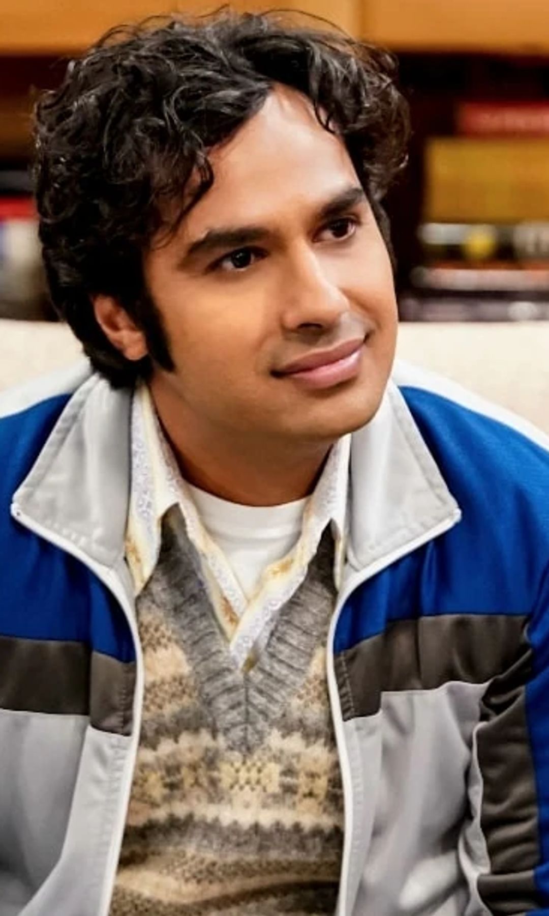 Kunal Nayyar como Raj Koothrappali, el astrofísico más entrañable del grupo