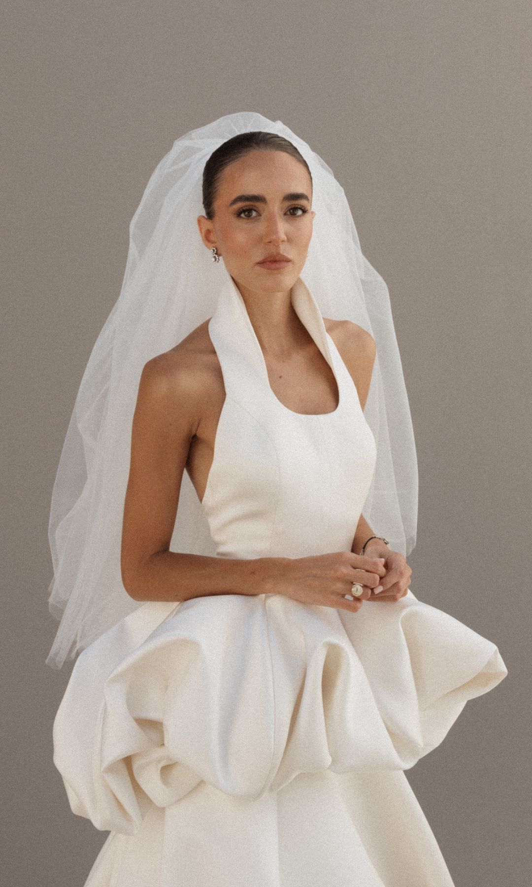 El vestido de novia de Natichu Alcántara para su boda en Málaga, un diseño de Baro Lucas