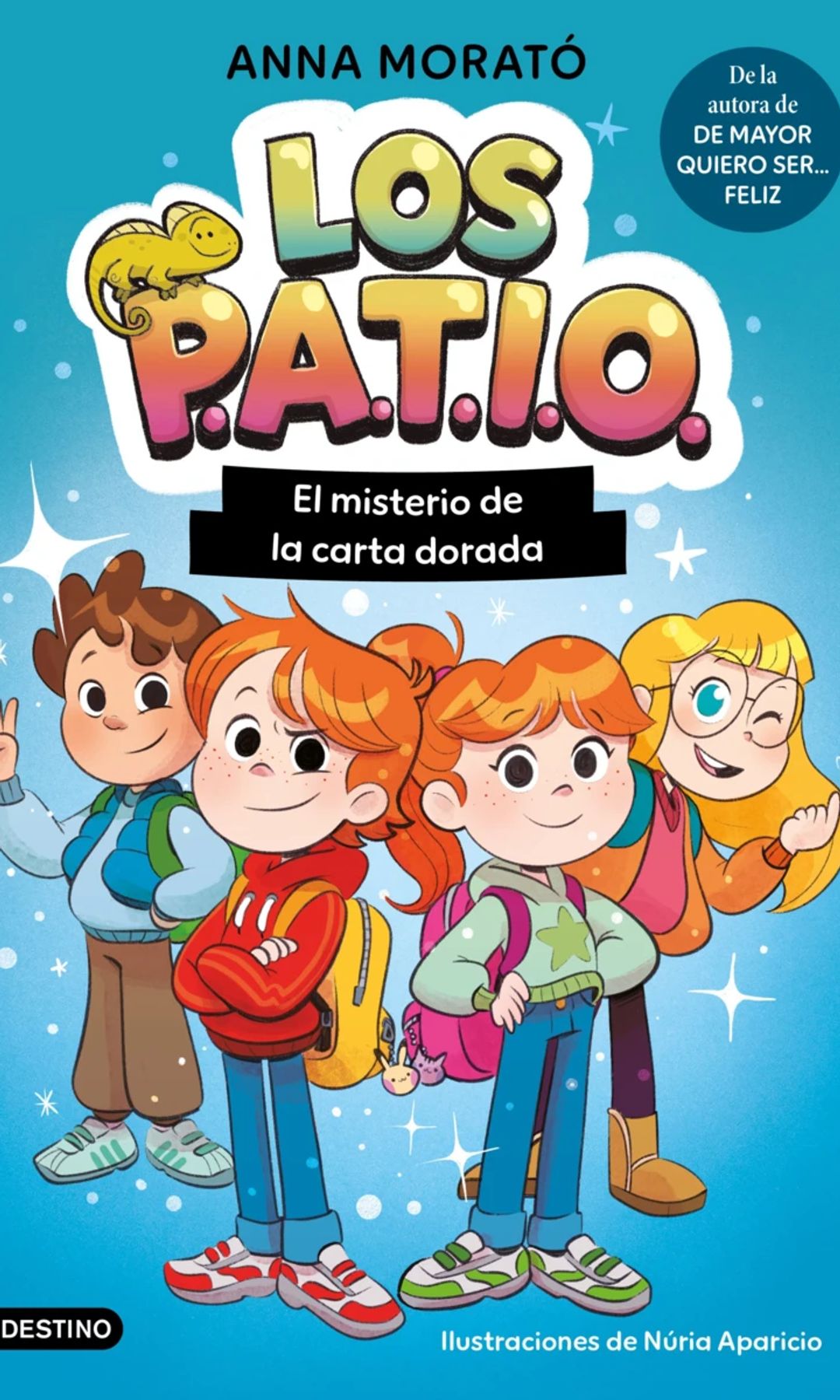 Los P.A.T.I.O.-El misterio de la carta dorada, de Anna Morató 