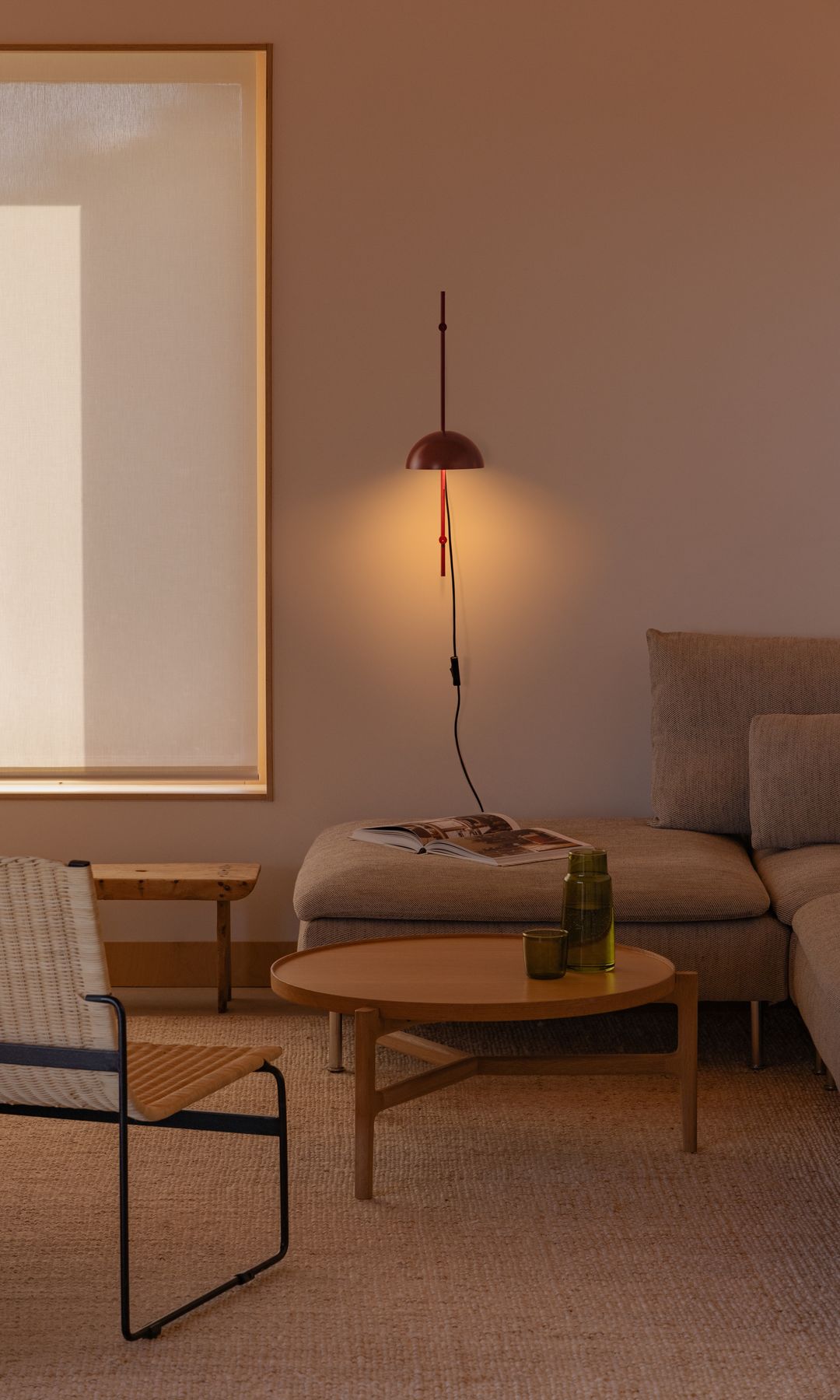 Ambiente tenue con luz cálida