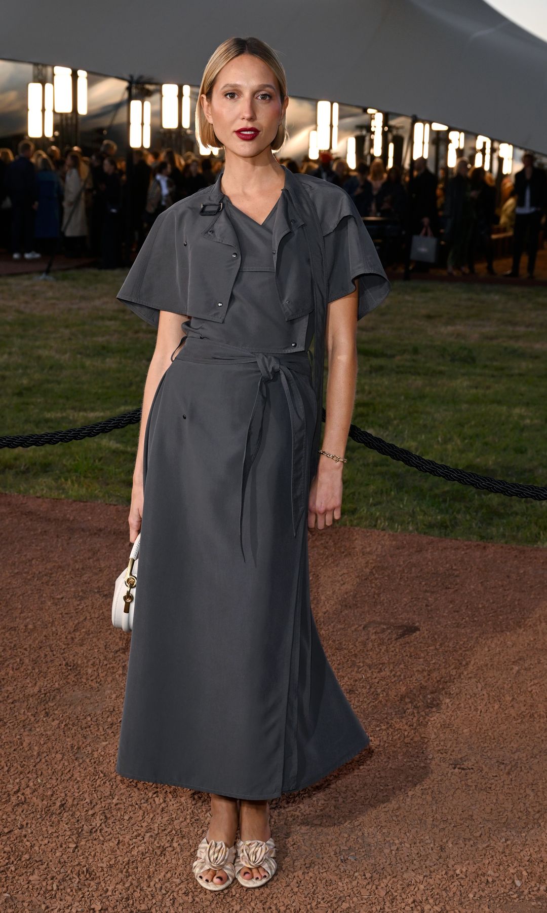 Olympia de Grecia en Milan Fashion Week