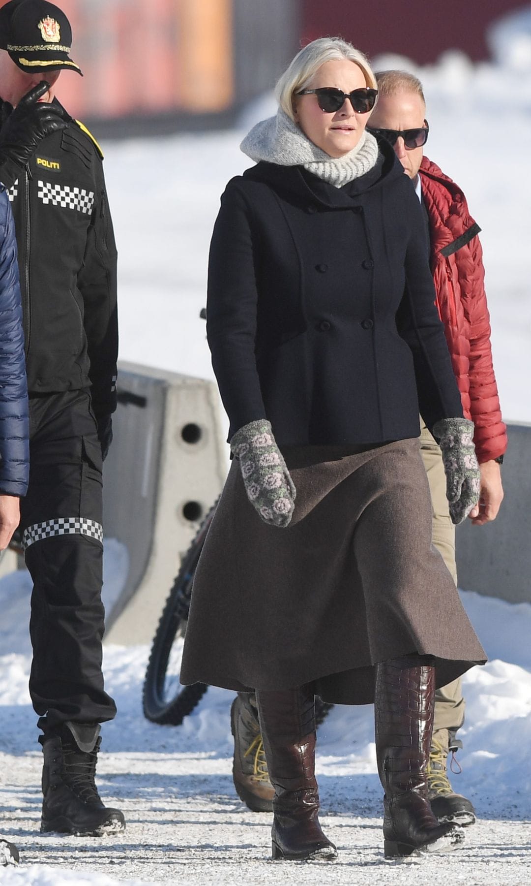Mette-Marit de Noruega en abril de 2022