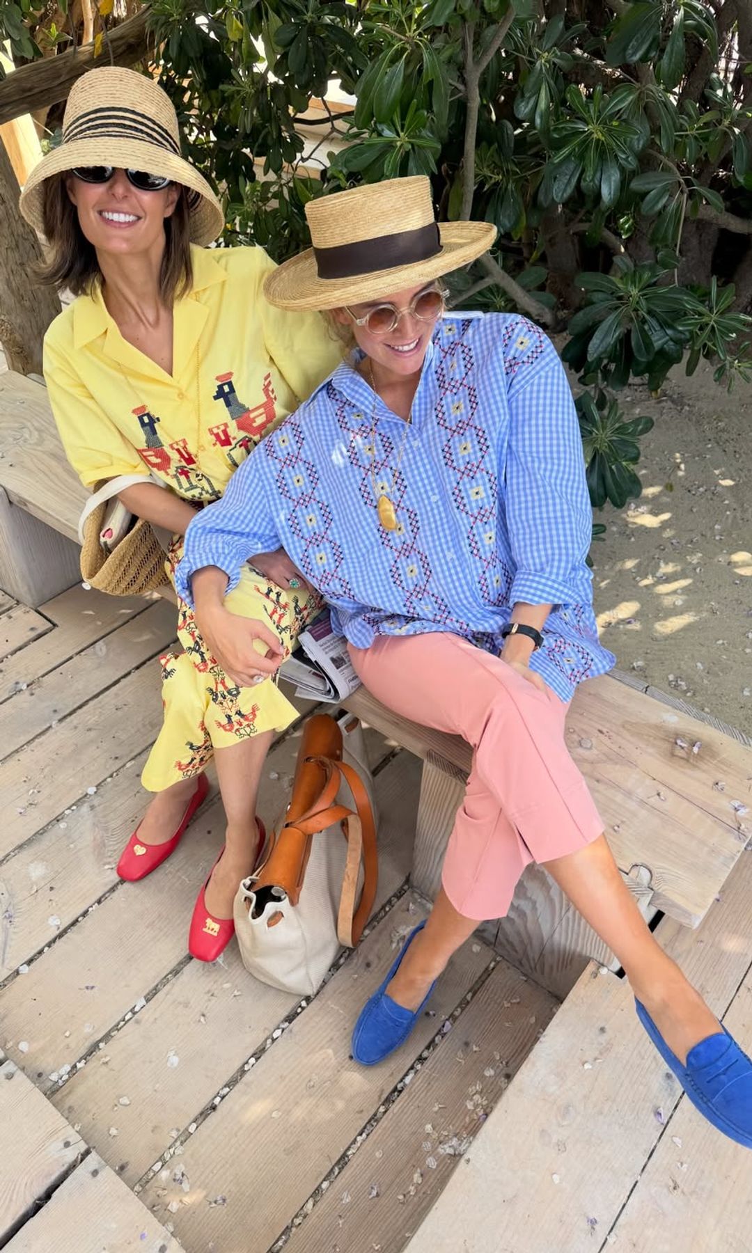 Blanca Miró y María de la Orden, en el sur de Francia (12 de abril de 2026)