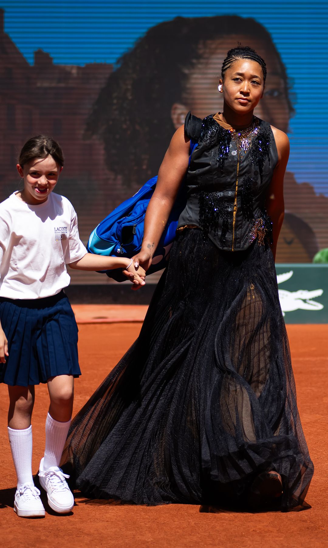 Así fue el look de entrada de Naomi Osaka.