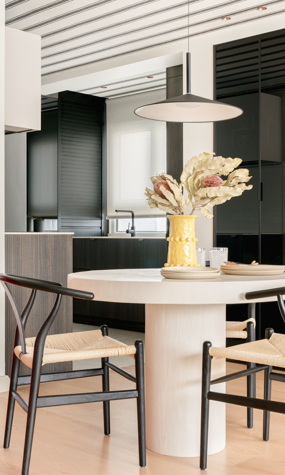 Papel pintado en el techo