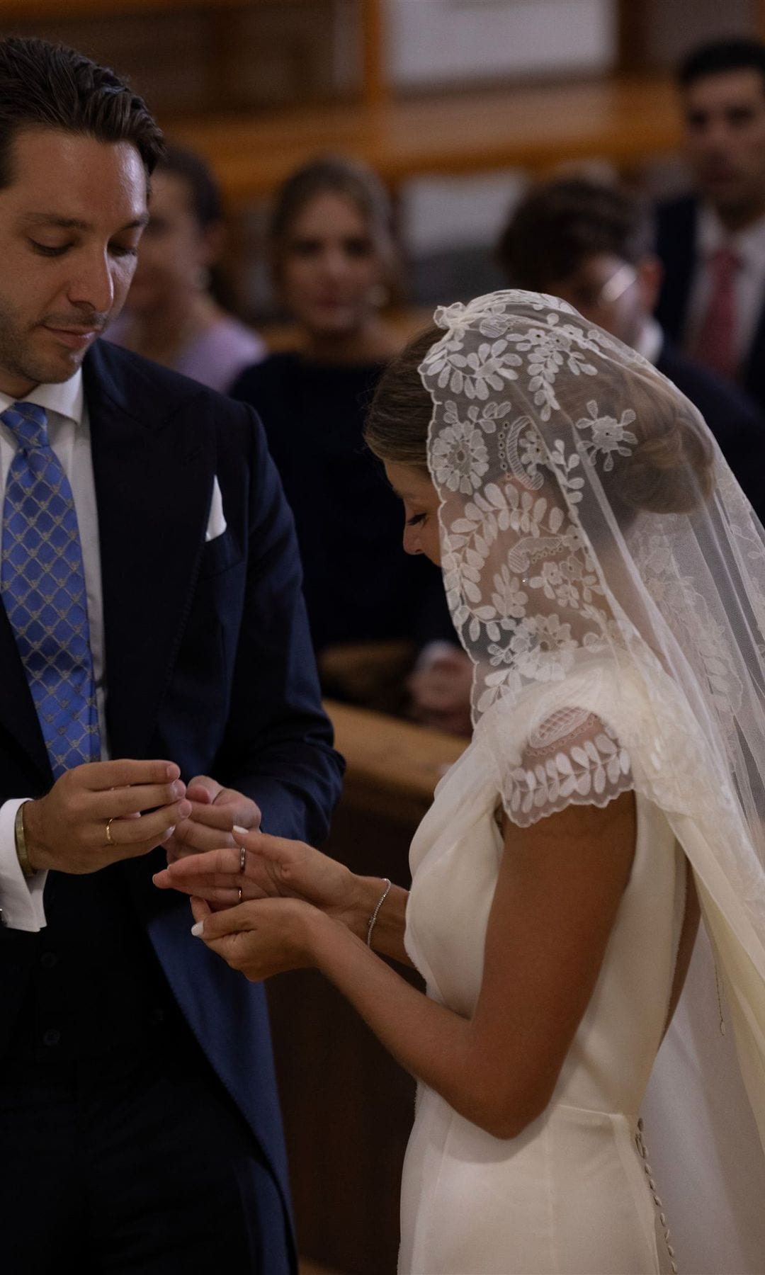 Vestido de novia de Carla, de Claudia Llagostera