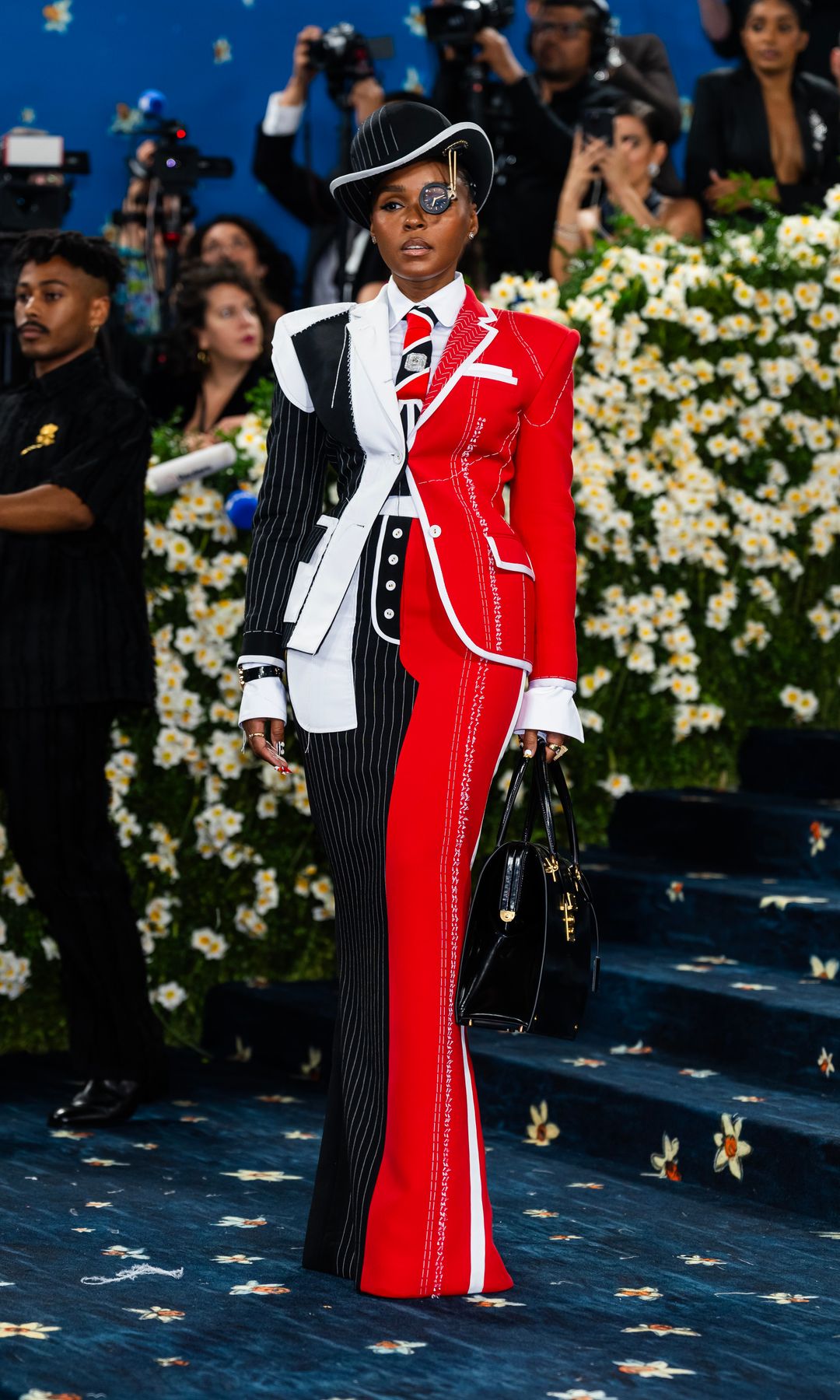 Janelle Monae en la alfombra roja de la MET Gala 2025