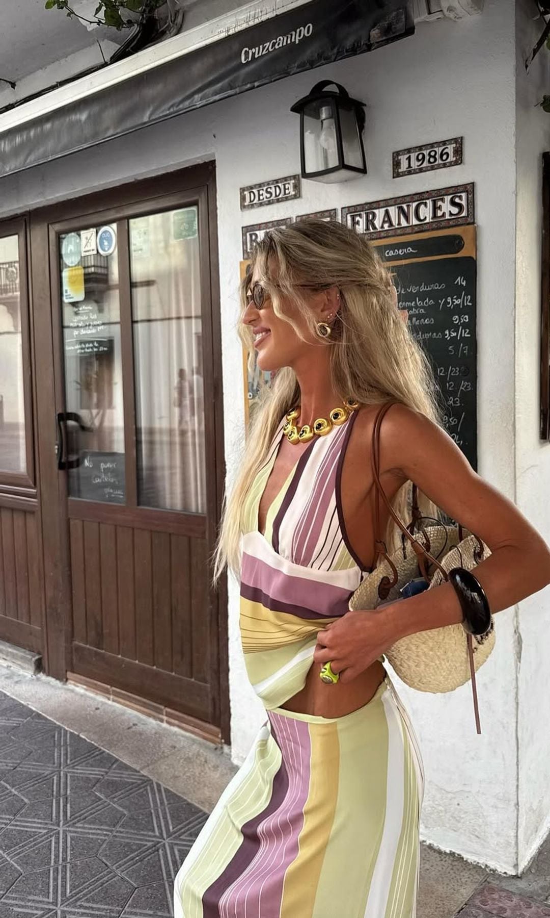 Semirrecogido de moda