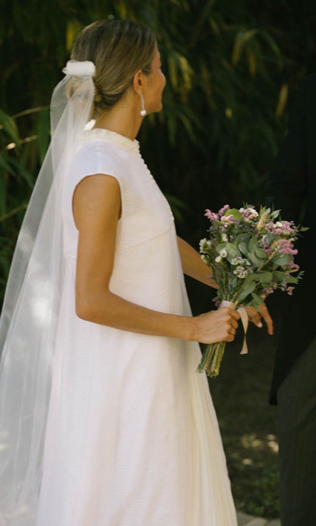 Pendientes de perlas para novias