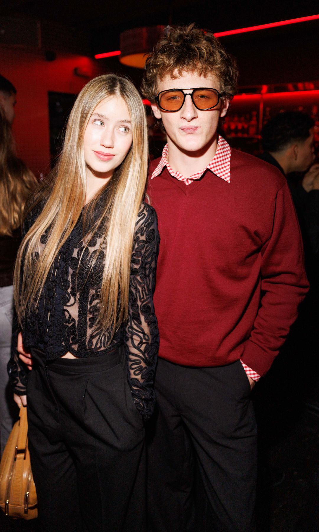 María Bernardeau y su novio, Miguel Hernández