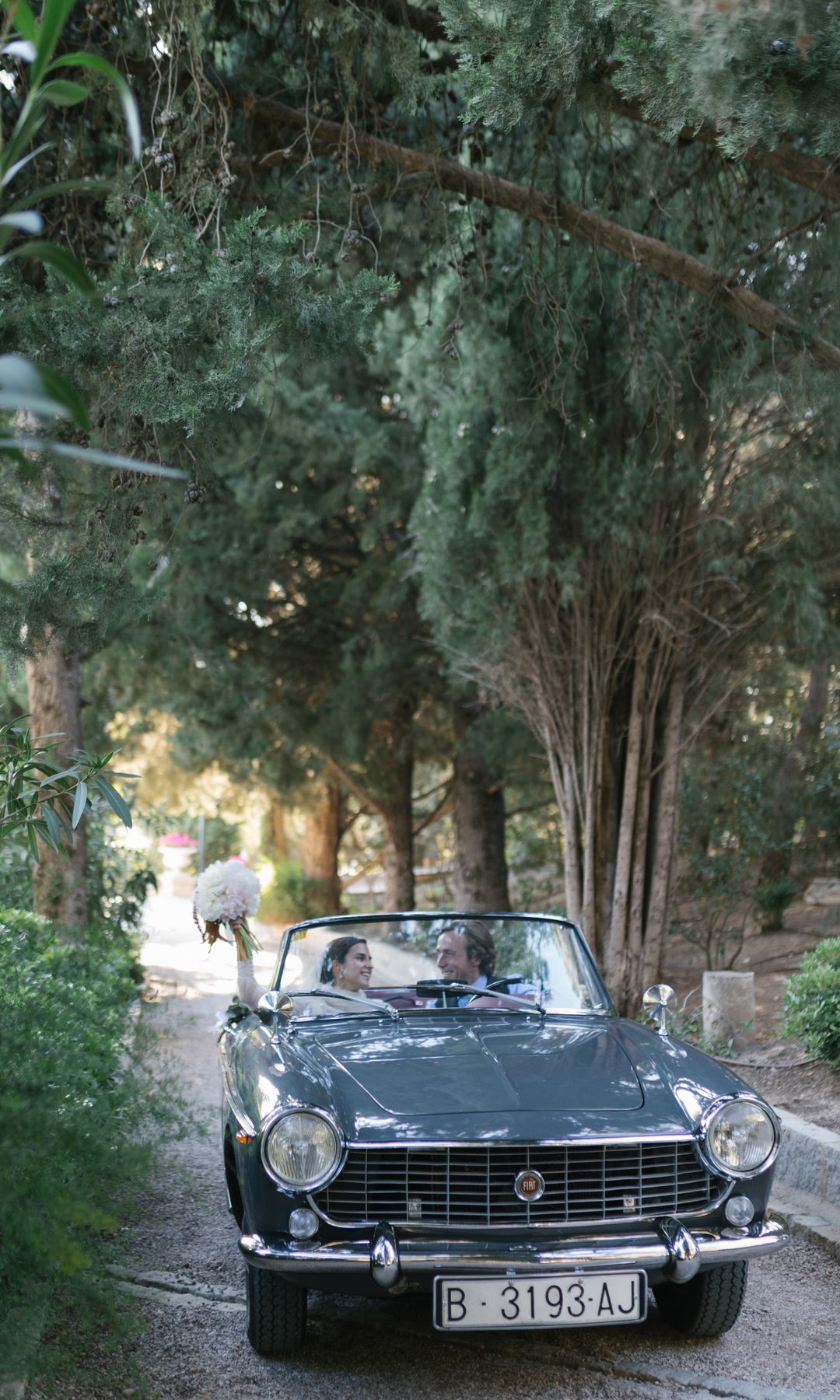 Coche clásico para boda