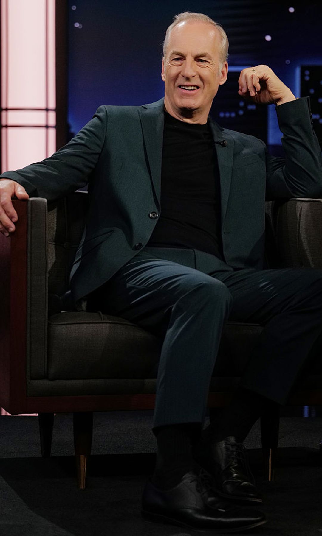 El actor Bob Odenkirk visitó recientemente el programa de Jimmy Kimmel