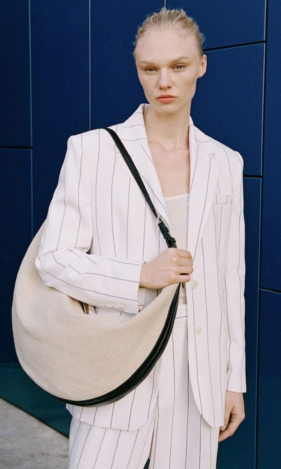 Blazer traje rayas