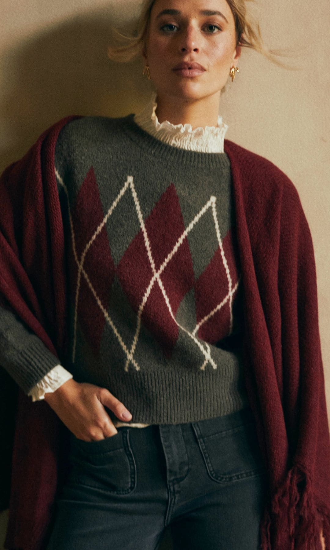 Jersey de rombos de Algo Bonito.