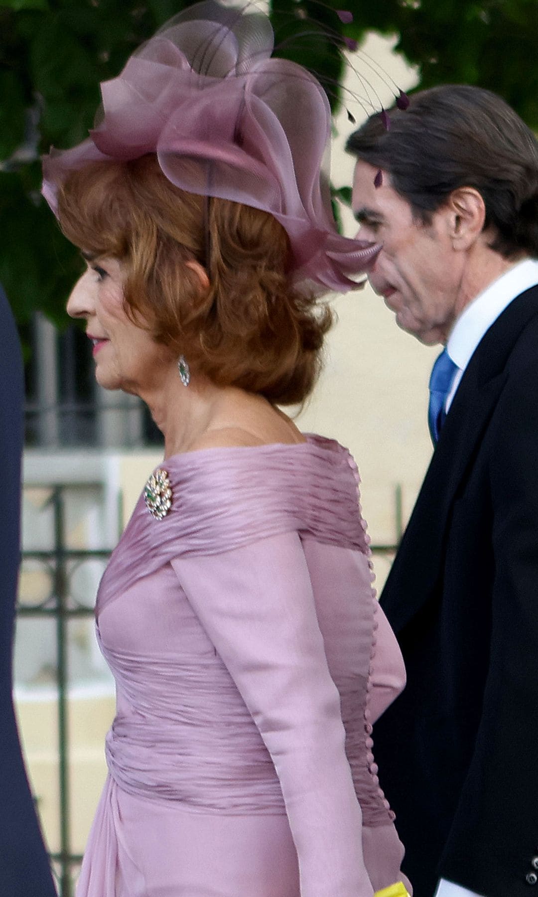 Ana Botella en la boda de su hijo