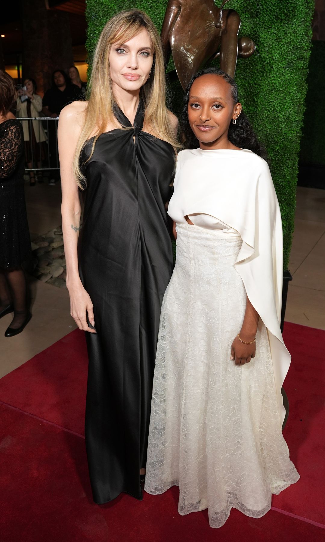 Zahara y Angelina Jolie en la 36º gala Palm Springs International Film Festival Film Awards en enero de 2025 