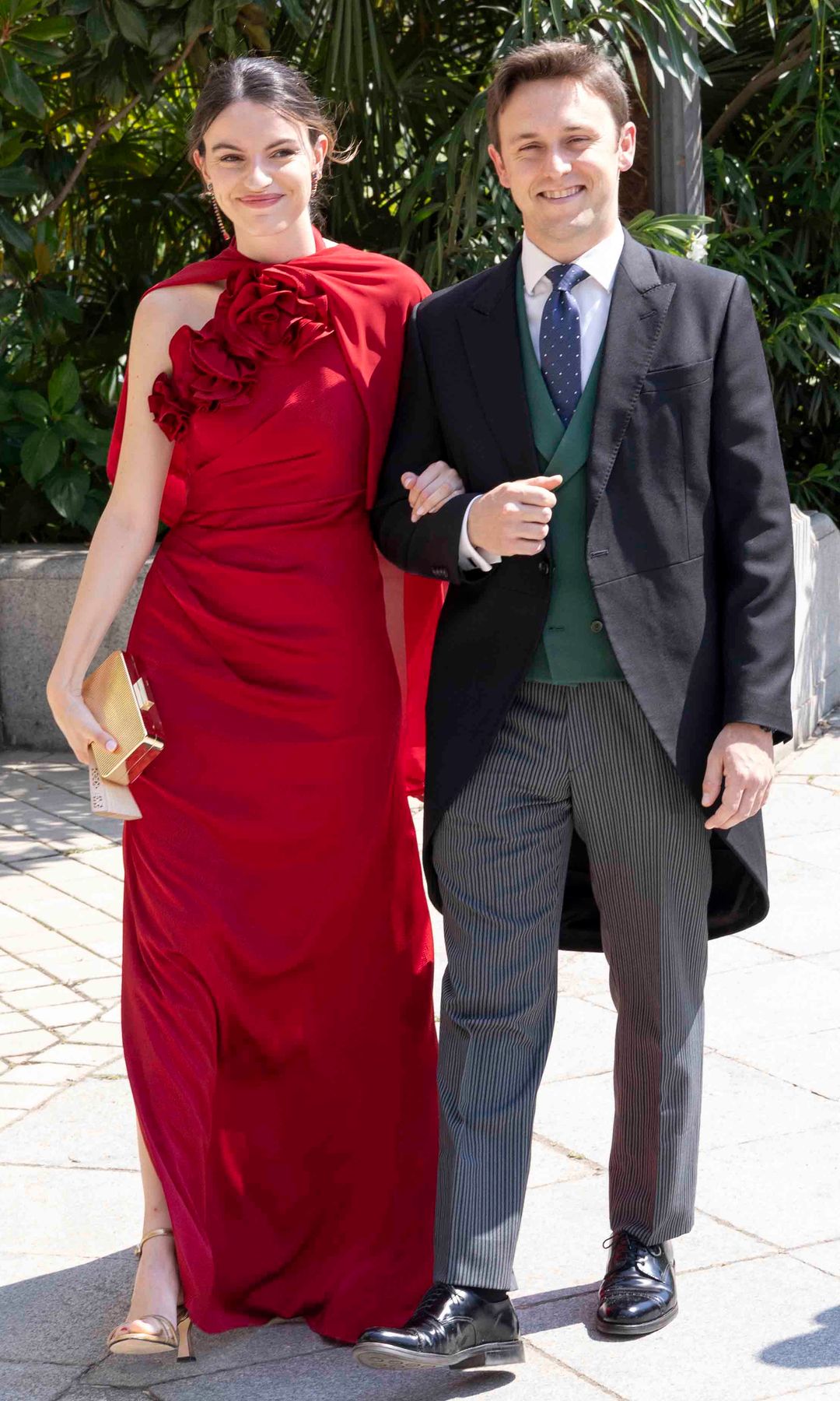 Rafael Hernando Bracco y su pareja, Tatiana Blanco, directora de marketing del Grupo BBVA